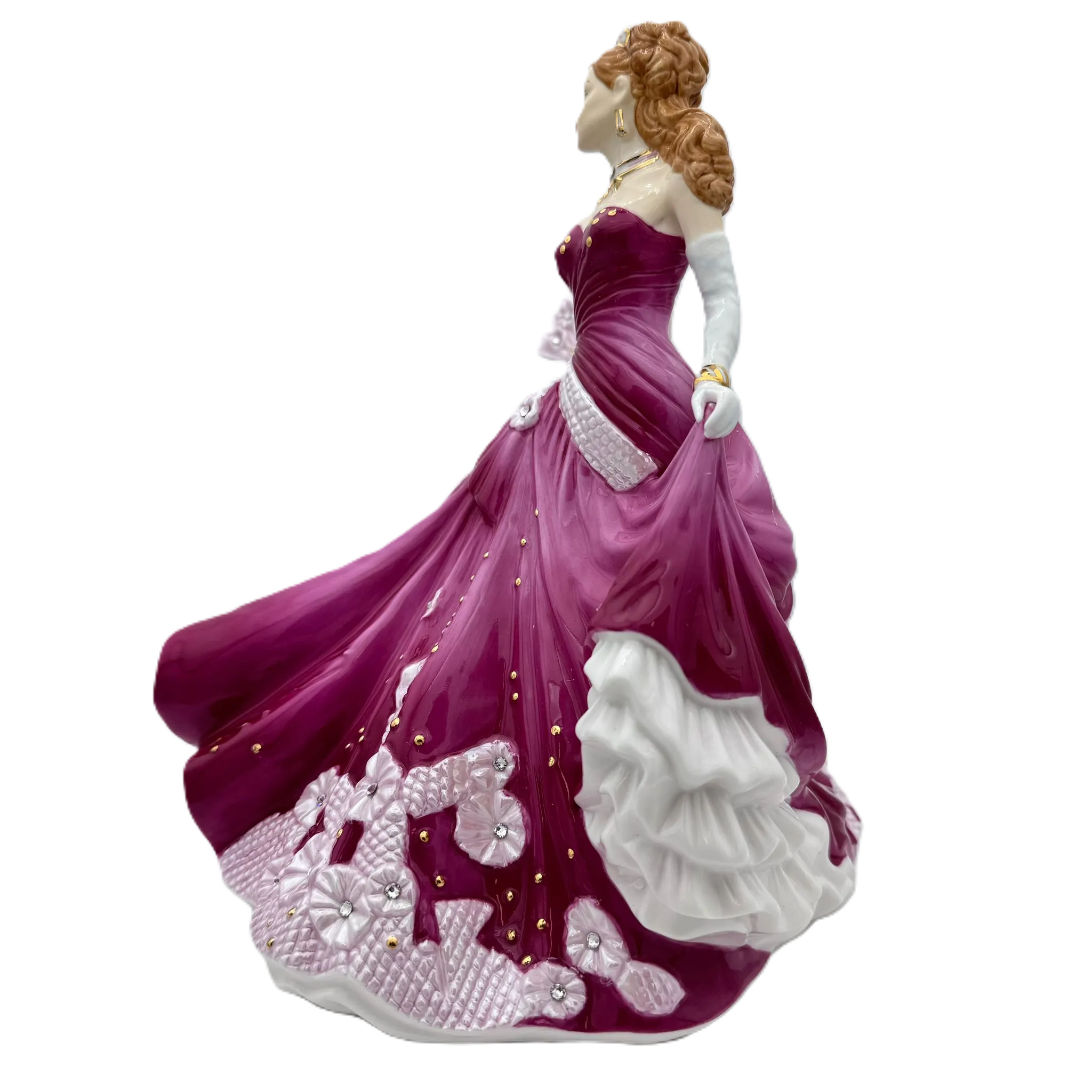 english ladies sweet romance figurine - Charterwells
