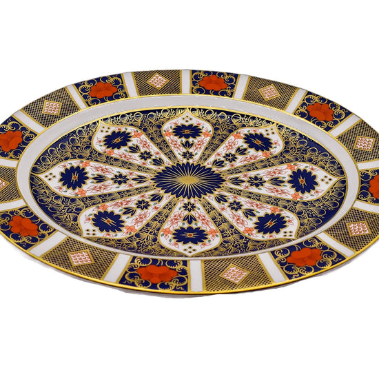 Royal Crown Derby Imari 1128 Large Serving Platter Charterwells