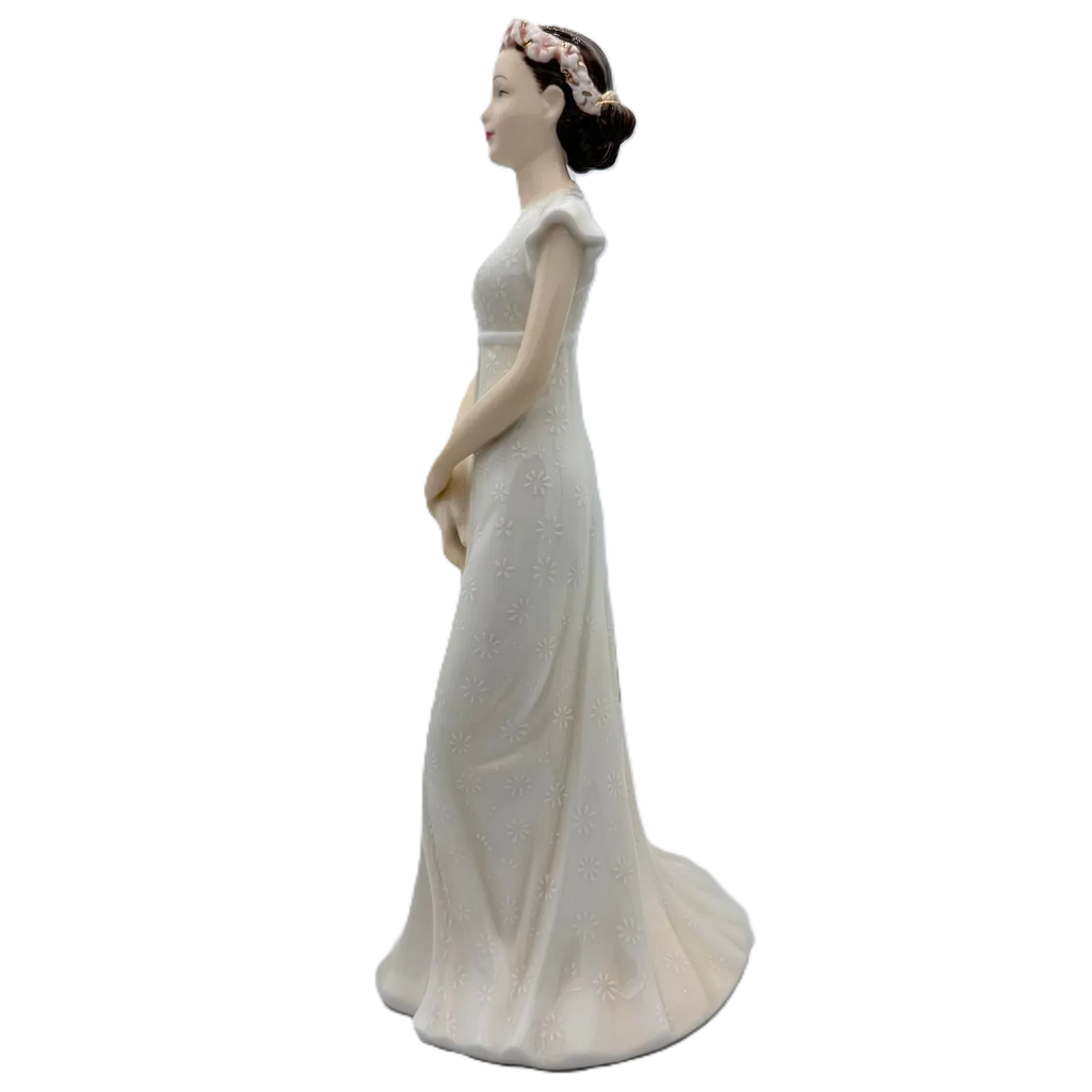 english ladies from this day forwards wedding bride figurine - Charterwells