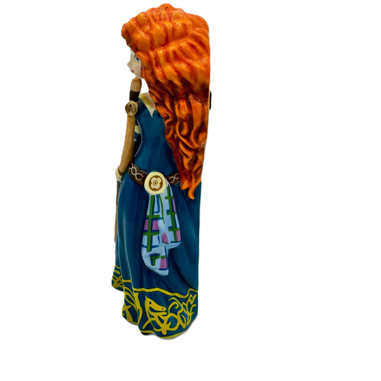 english ladies disney brave princess merida flatback figurine - Charterwells