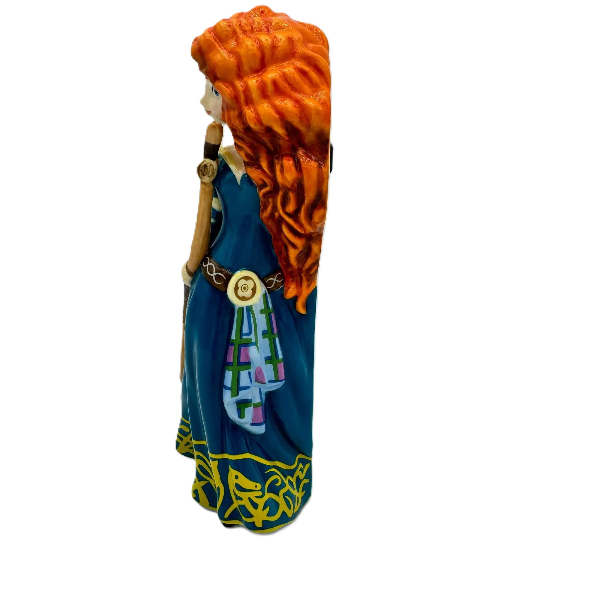 english ladies disney brave princess merida flatback figurine - Charterwells