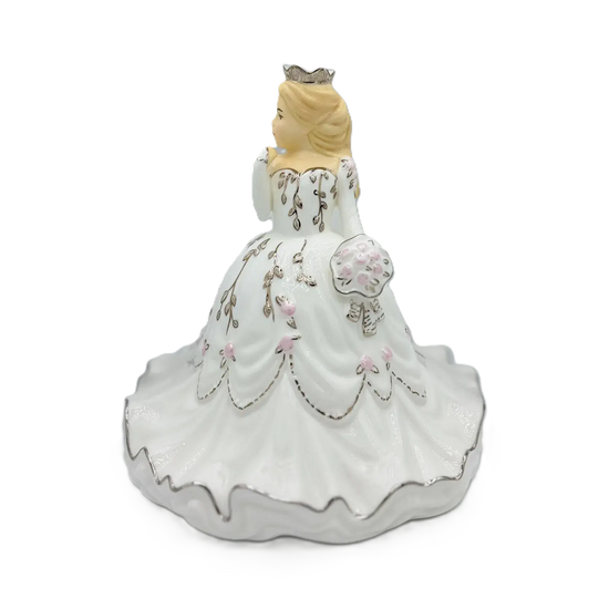 english ladies thelma madine mini gypsy rose bride figurine blonde - Charterwells