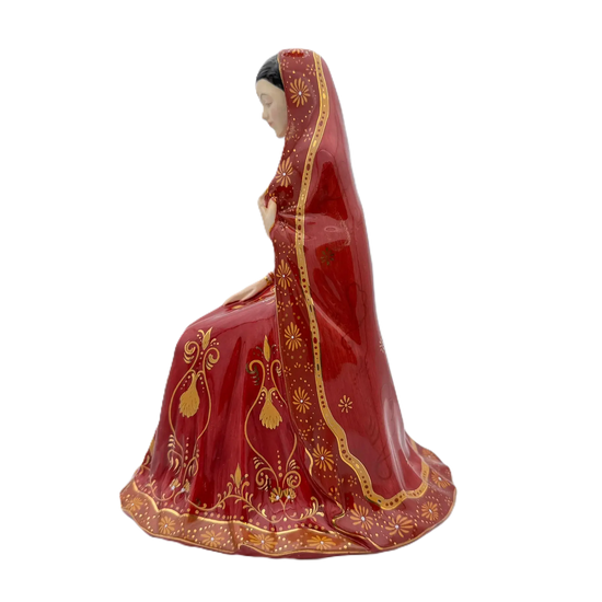 english ladies eternal love wedding bride figurine - Charterwells