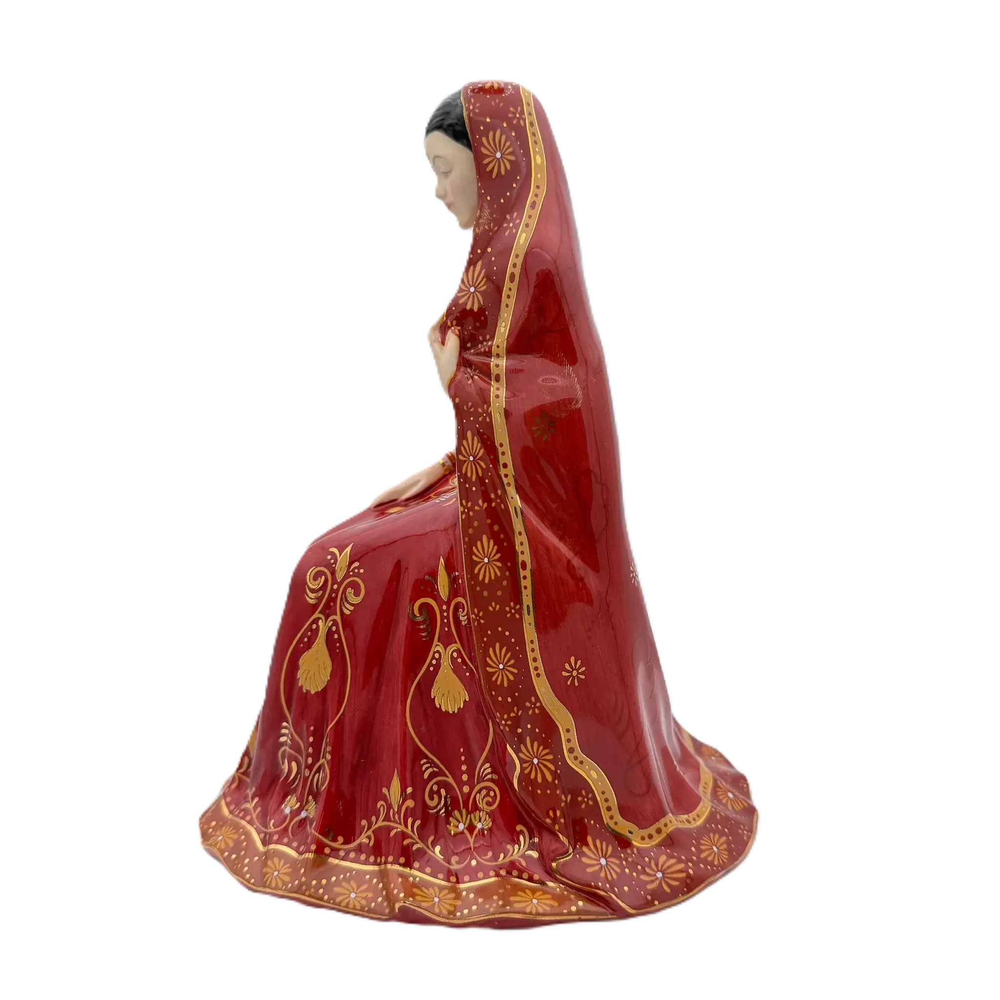 english ladies eternal love wedding bride figurine - Charterwells