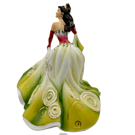 english ladies christmas charm figurine - Charterwells