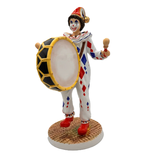 english ladies drummer figurine - Charterwells