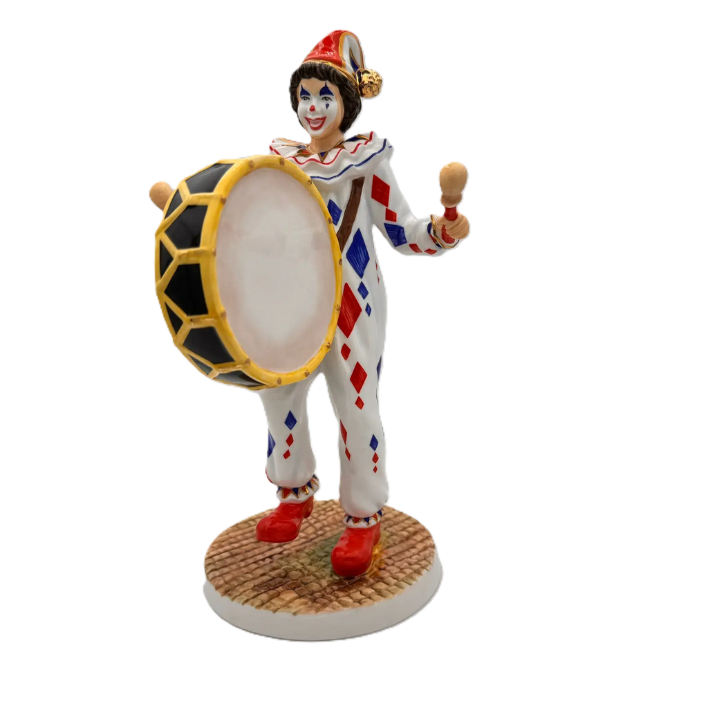 english ladies drummer figurine - Charterwells