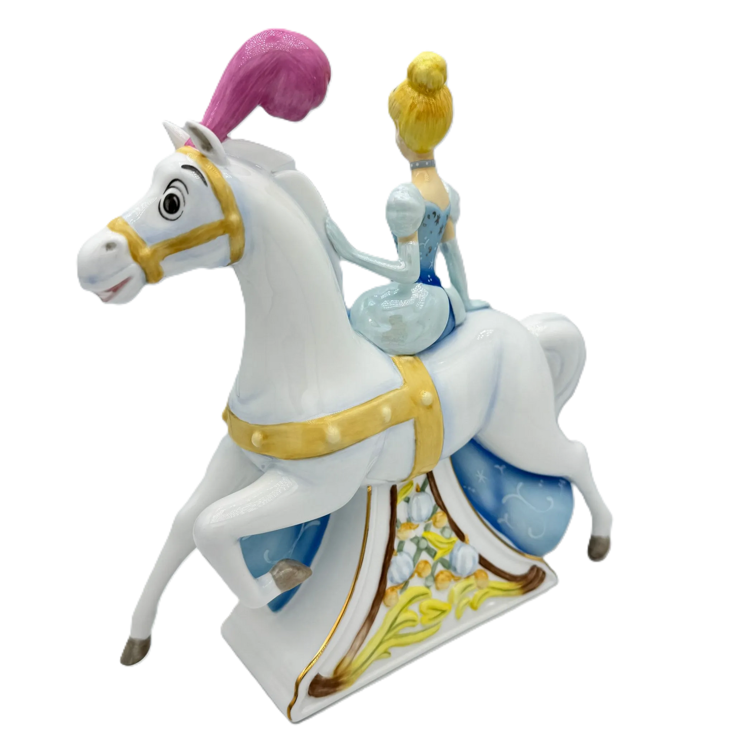 English Ladies Disney Cinderella on Horse Figurine