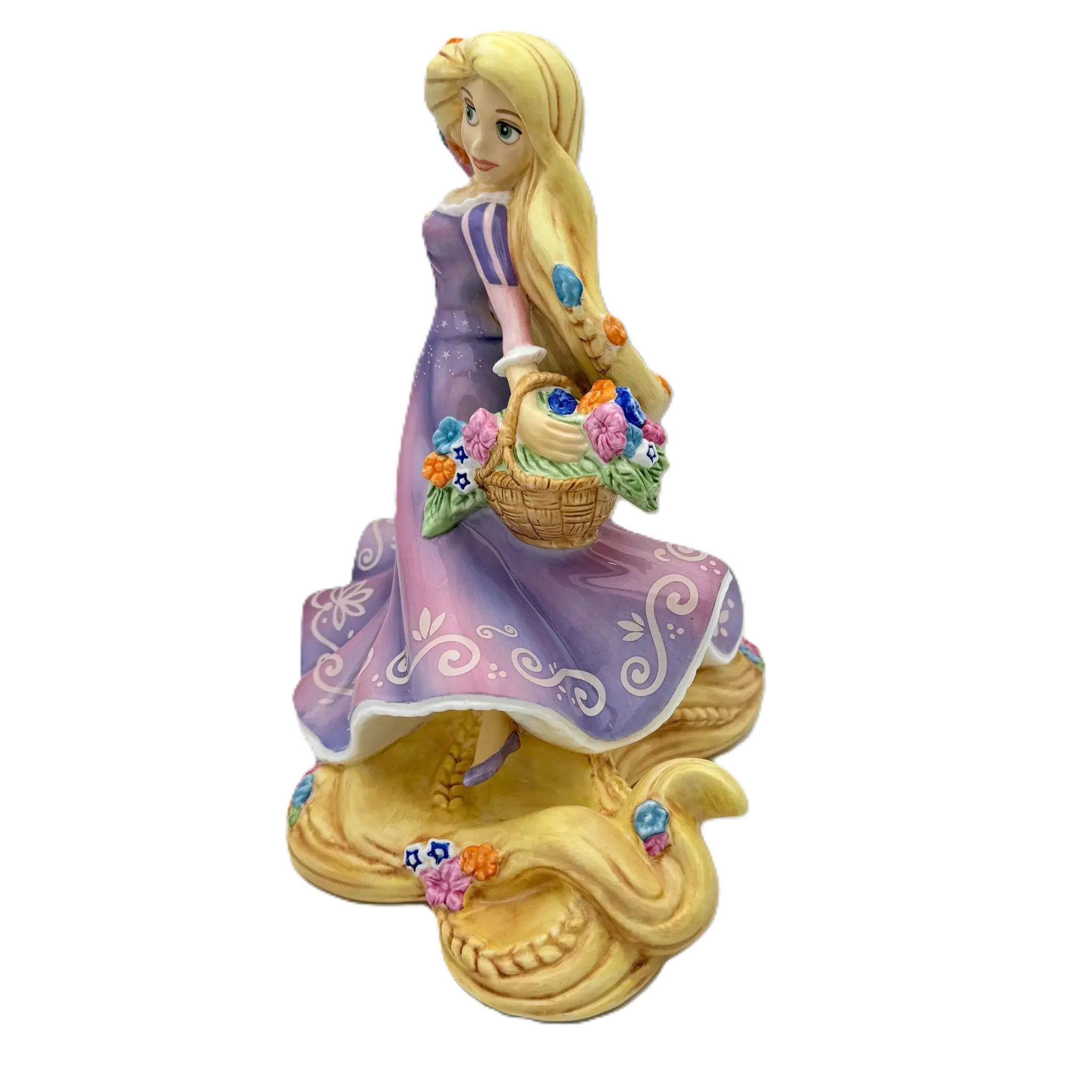 english ladies disney tangled princess rapunzel figurine - Charterwells