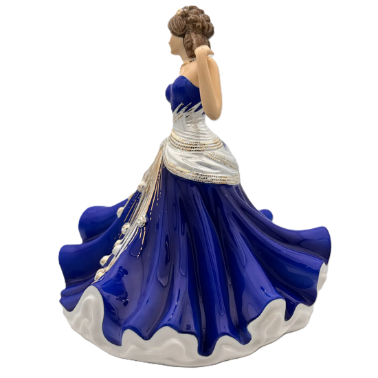 english ladies going to the ball midnight figurine - Charterwells