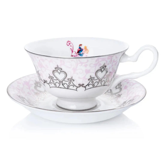 Sleeping Beauty Wedding Cup and Saucer image 0