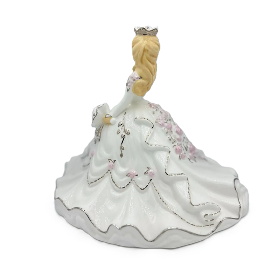 english ladies thelma madine mini gypsy rose bride figurine blonde - Charterwells