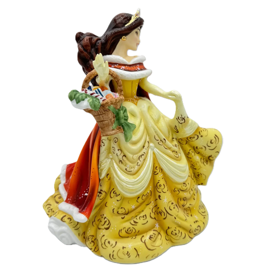 english ladies disney beauty the beast princess winter belle figurine - Charterwells