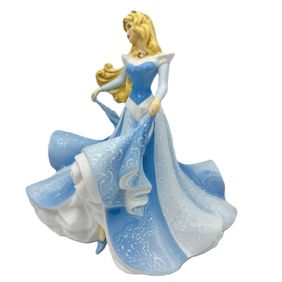 english ladies disney sleeping beauty aurora blue figurine - Charterwells
