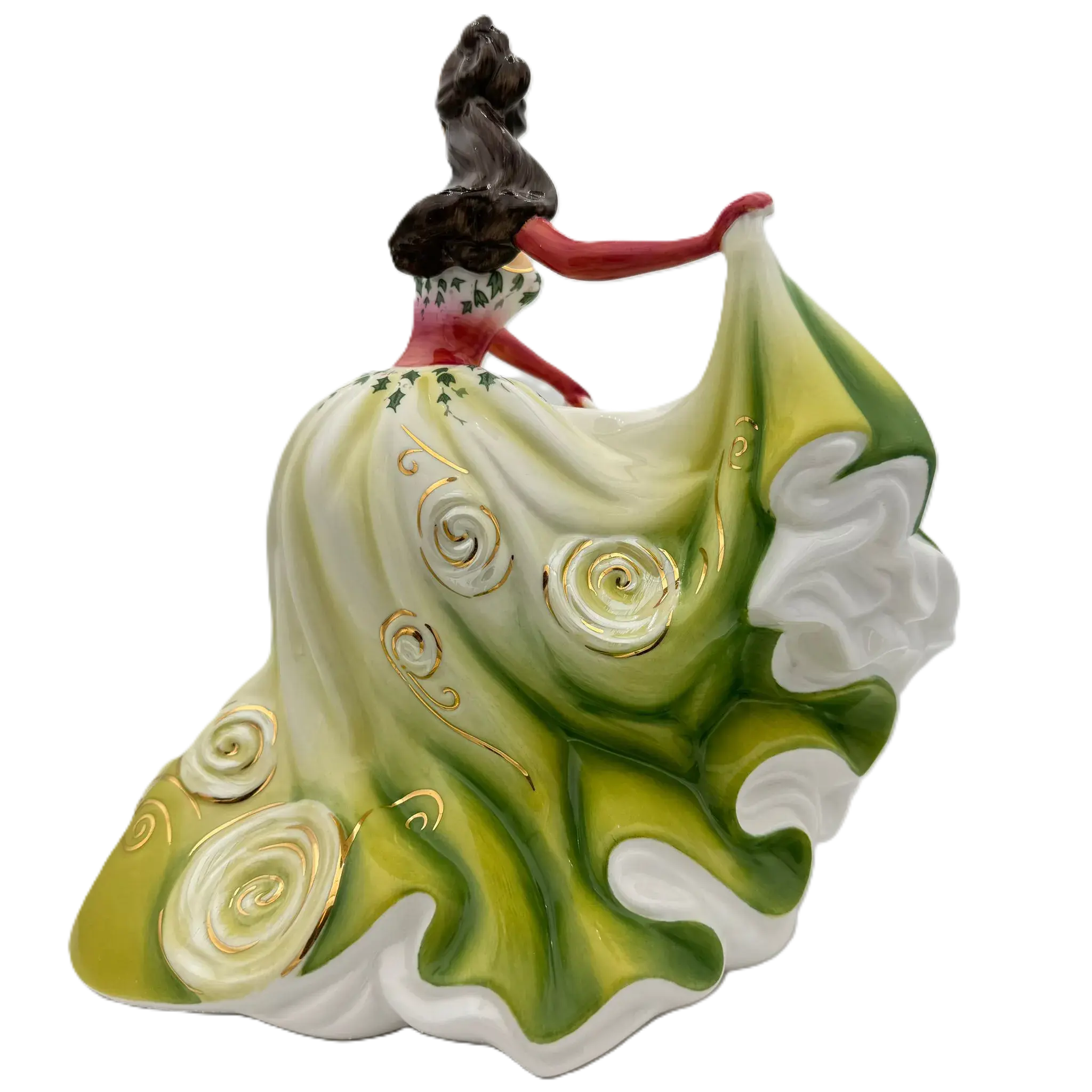 english ladies christmas charm figurine - Charterwells