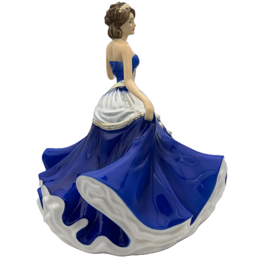 english ladies going to the ball midnight figurine - Charterwells