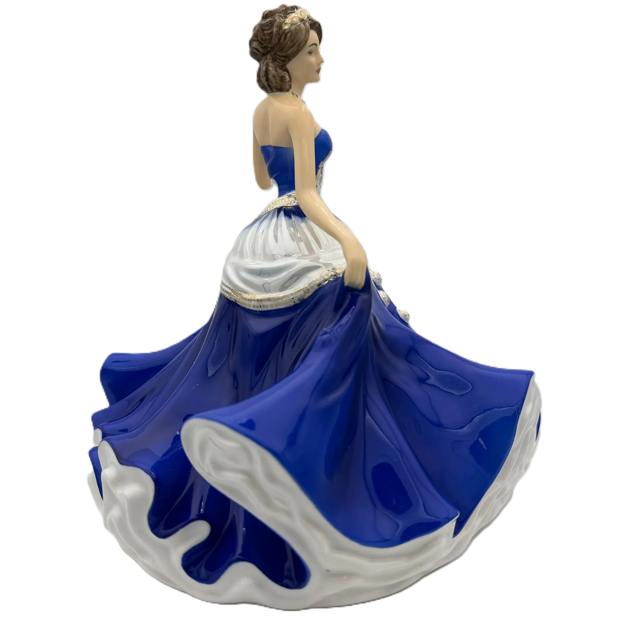 english ladies going to the ball midnight figurine - Charterwells