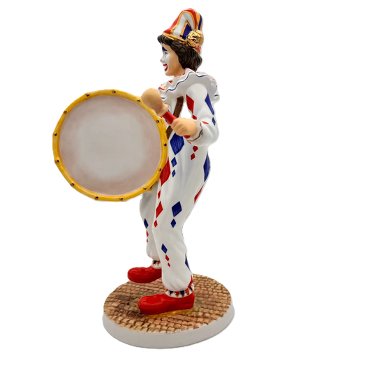 english ladies drummer figurine - Charterwells