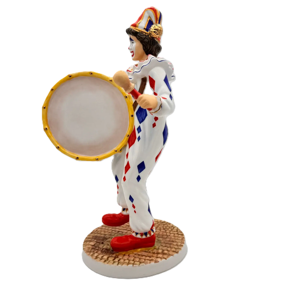 english ladies drummer figurine - Charterwells