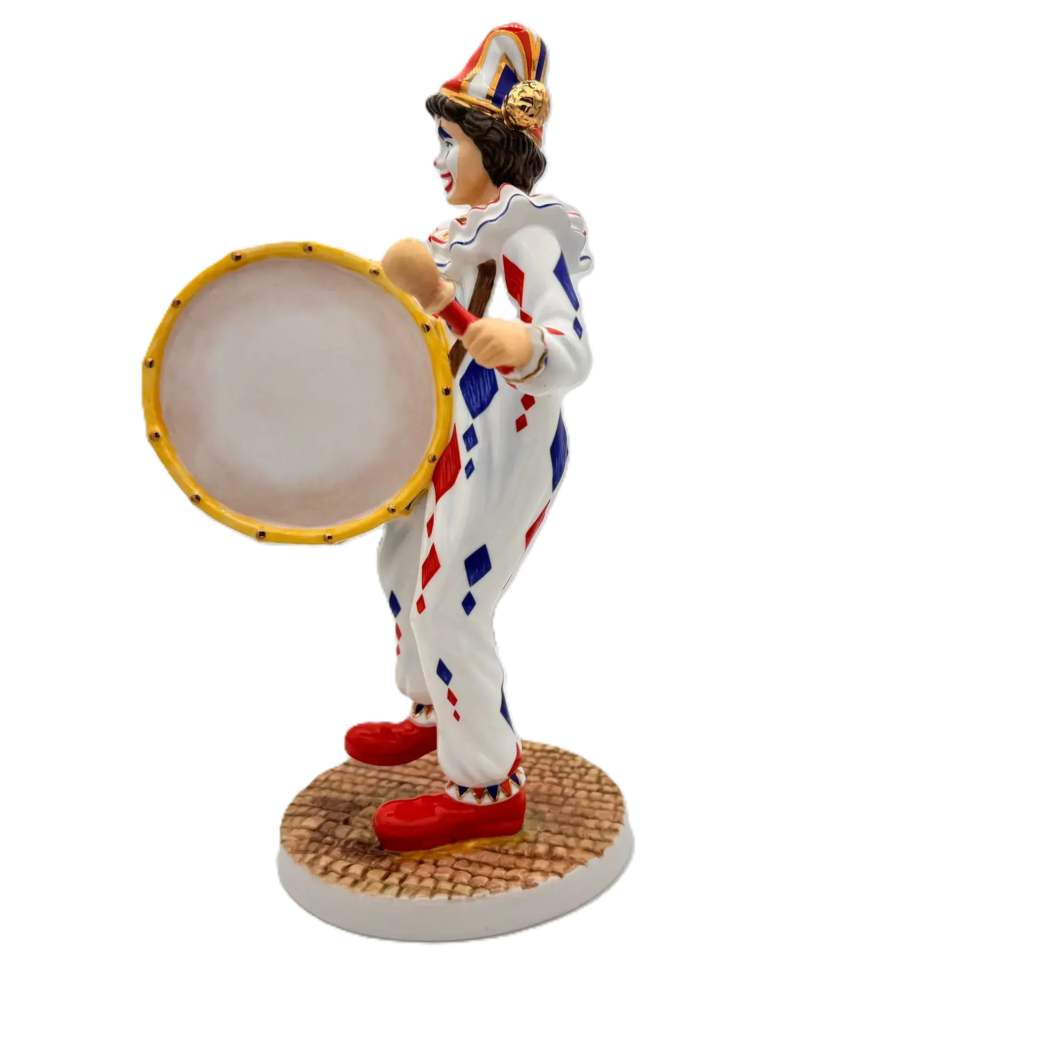 english ladies drummer figurine - Charterwells