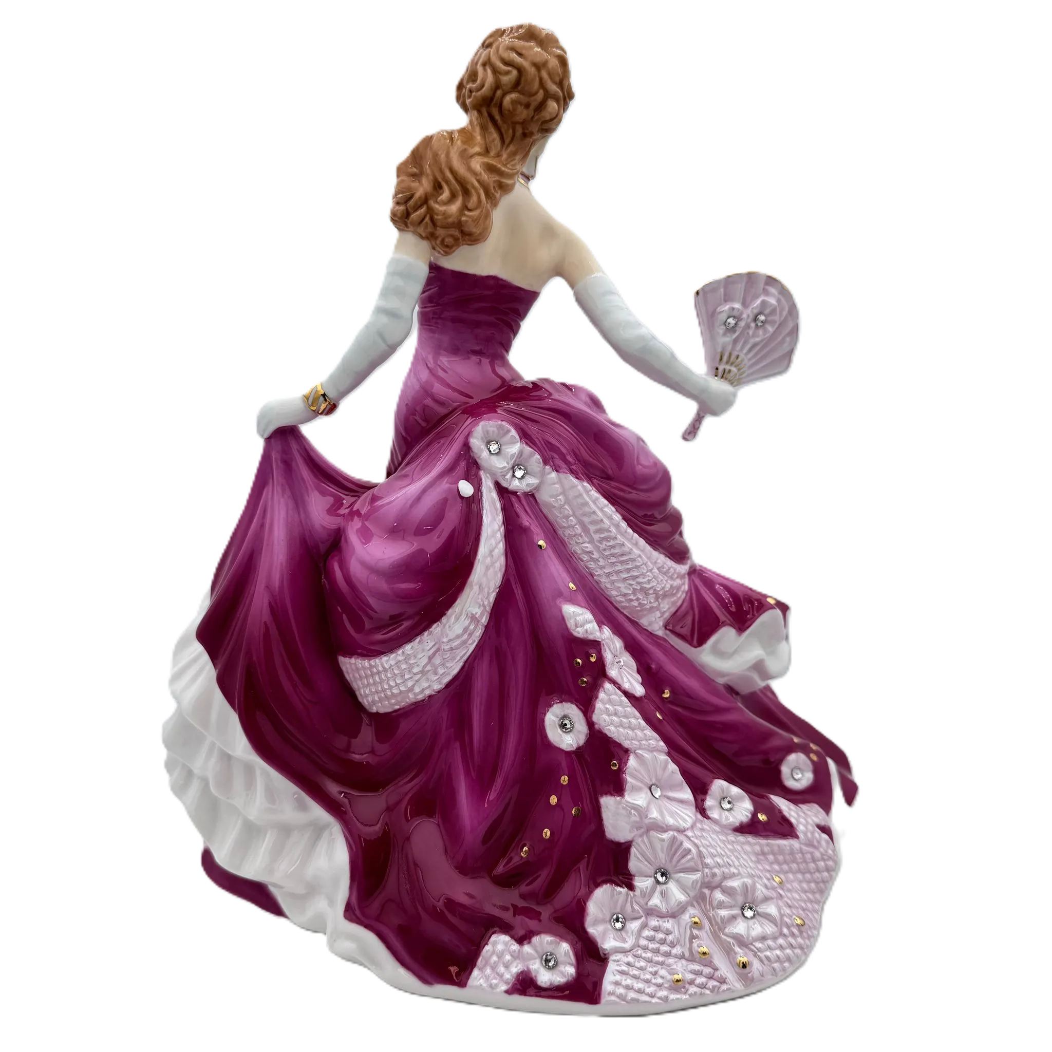 english ladies sweet romance figurine - Charterwells