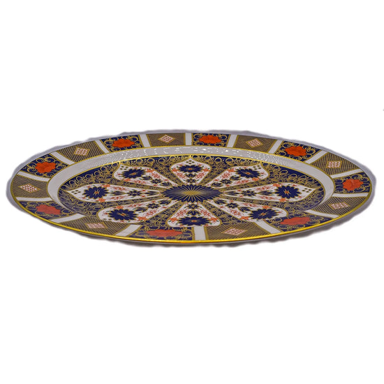 Royal Crown Derby Imari 1128 Large Serving Platter Charterwells