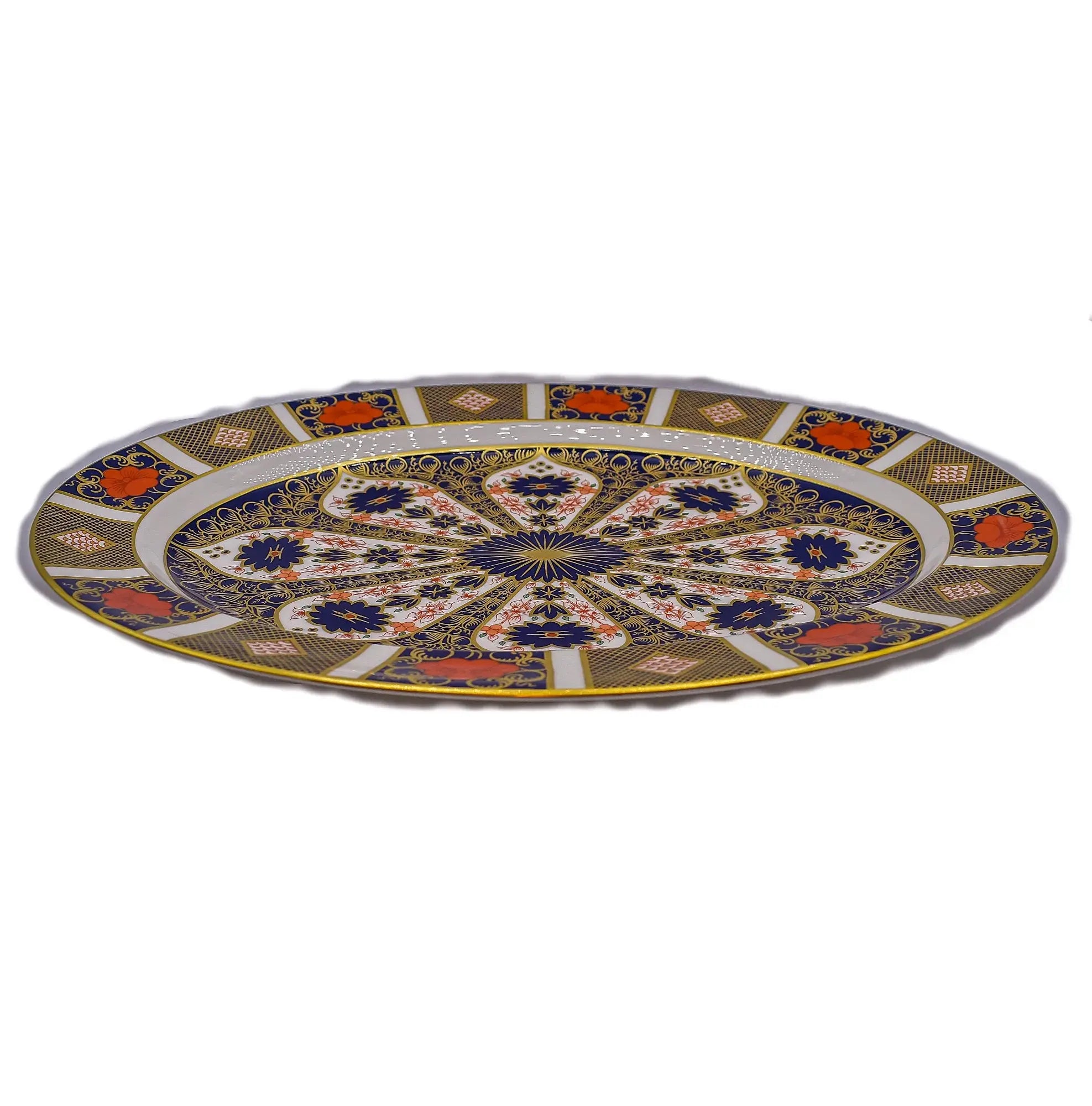 Royal Crown Derby Imari 1128 Large Serving Platter Charterwells