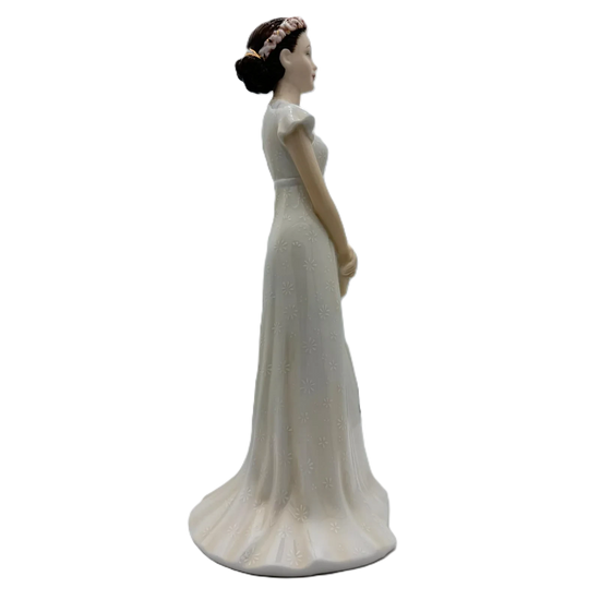 english ladies from this day forwards wedding bride figurine - Charterwells
