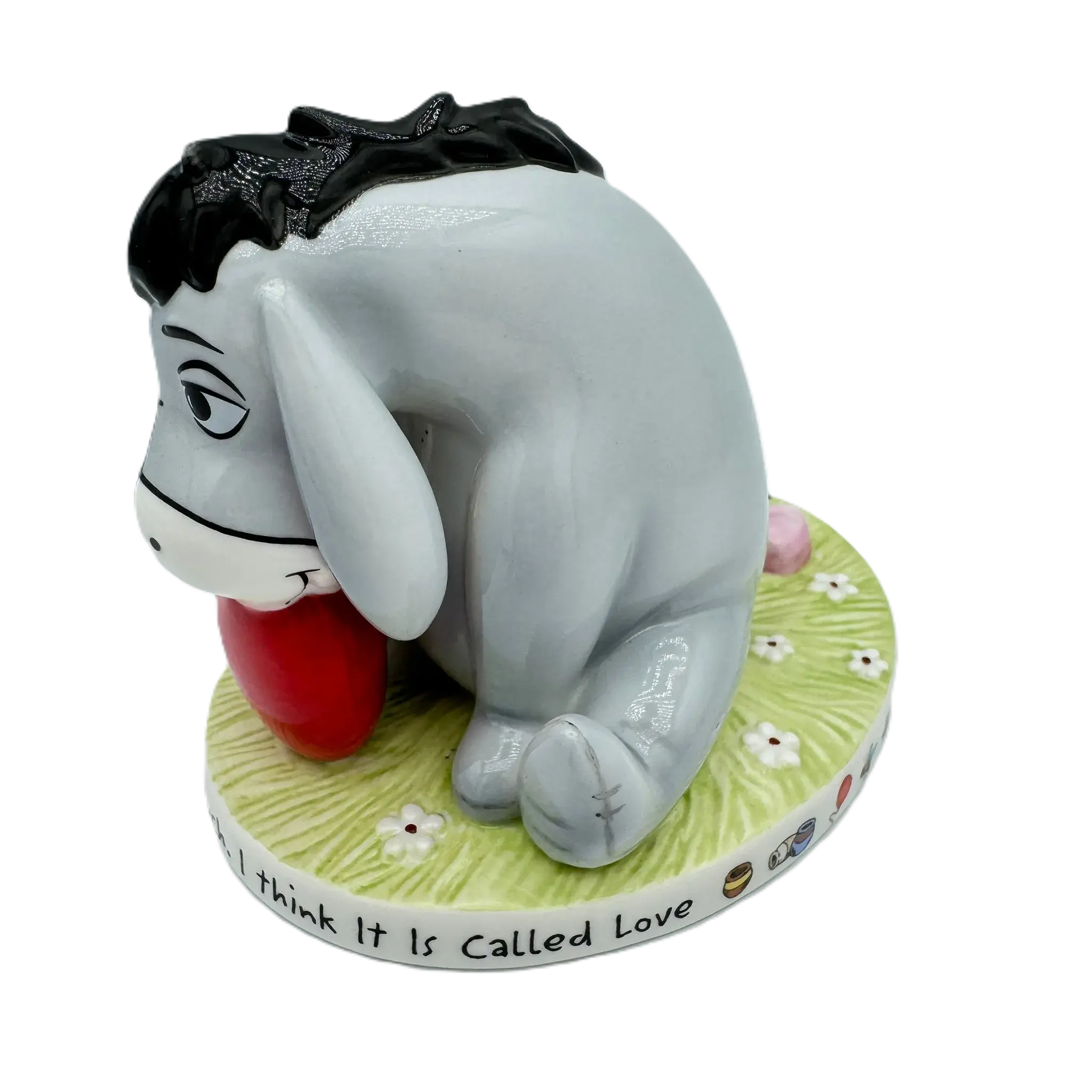 new english ladies disney winnie the pooh i think it is called love figurine - Charterwells