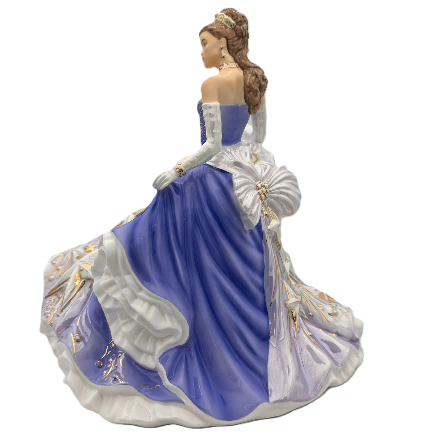 English Ladies Congratulations Sapphire Figurine