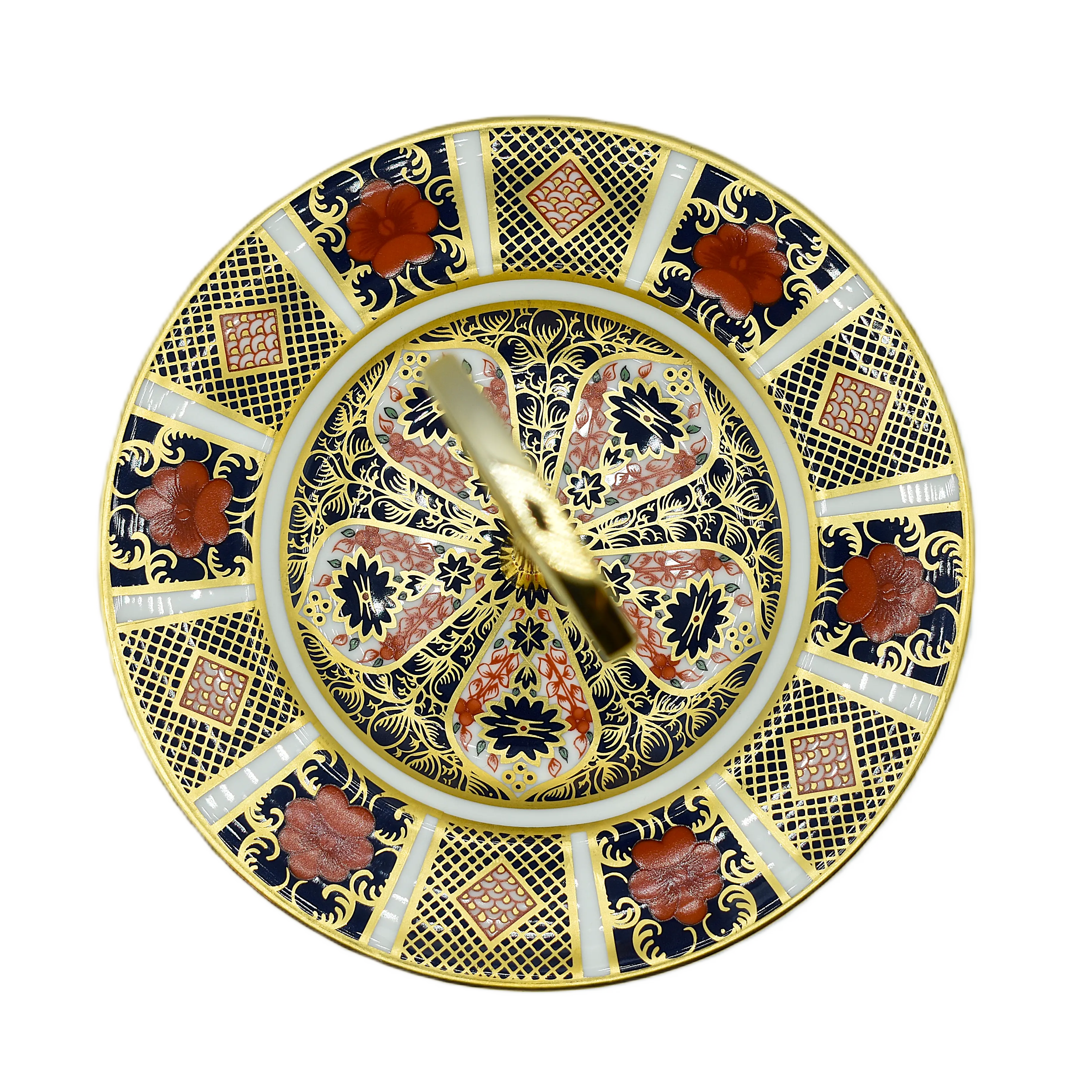 royal crown derby imari 1128 1 tier cake stand - Charterwells
