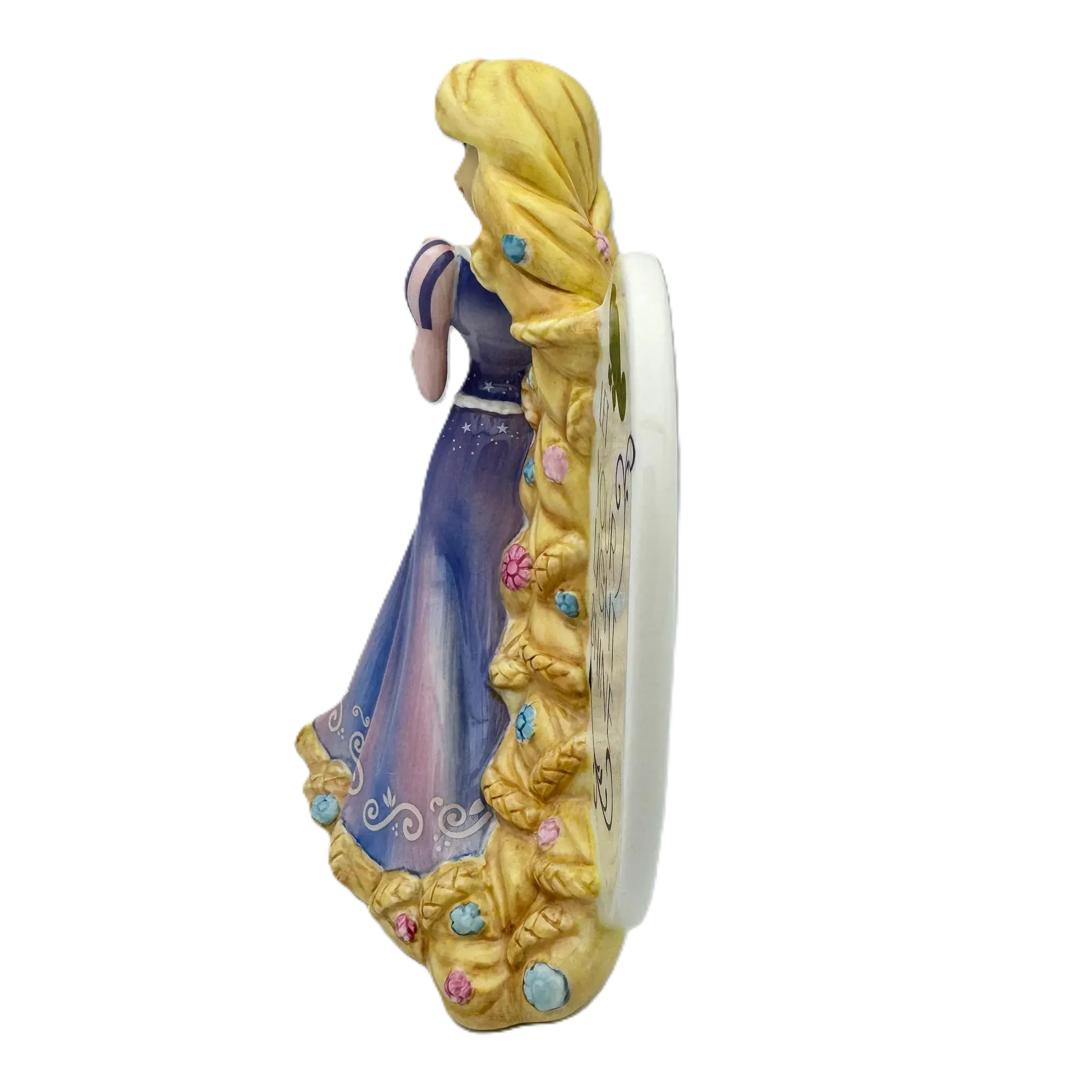 english ladies disney tangled princess rapunzel flatback figurine - Charterwells