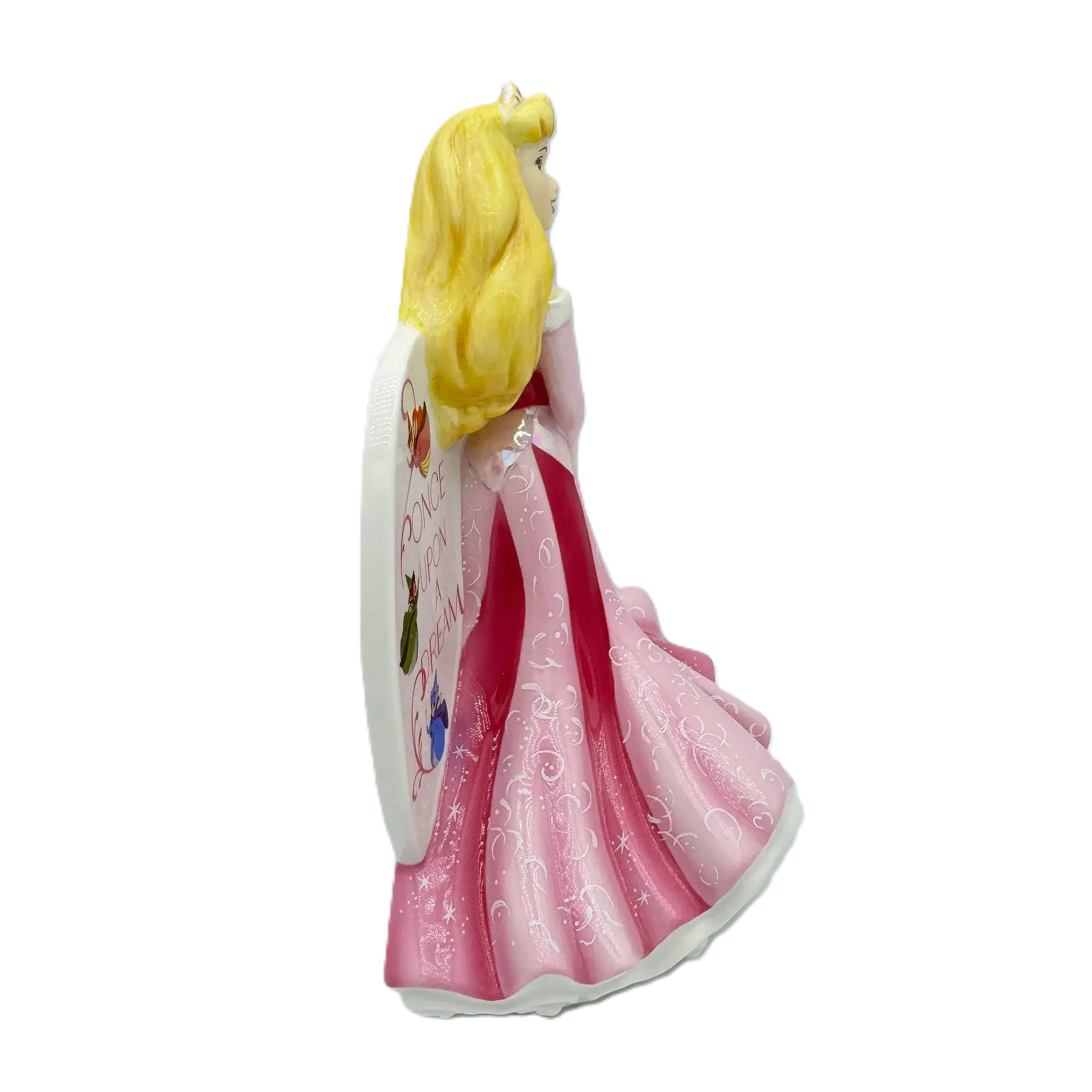 english ladies disney sleeping beauty princess aurora flatback figurine - Charterwells