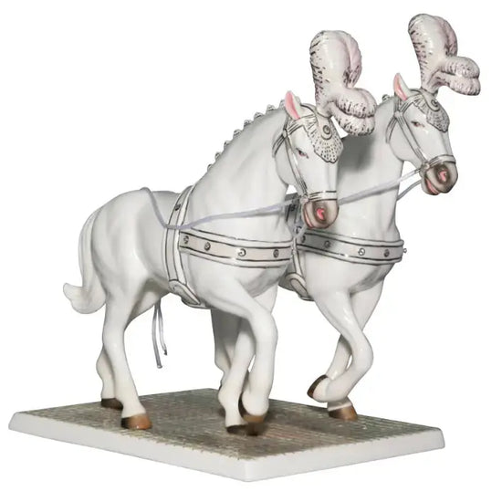 Going to the Chapel Bride & Horse Figurine Brunette image 4