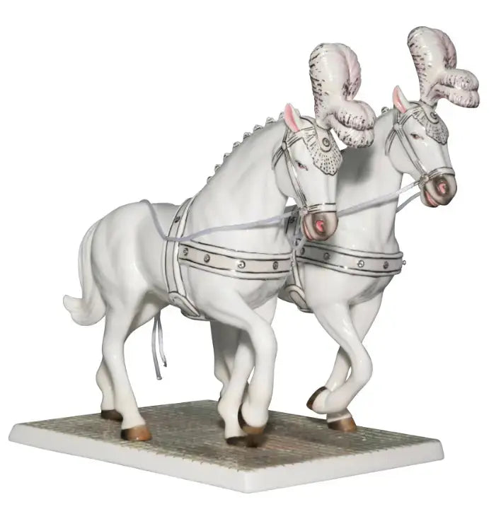Going to the Chapel Bride & Horse Figurine Brunette image 4