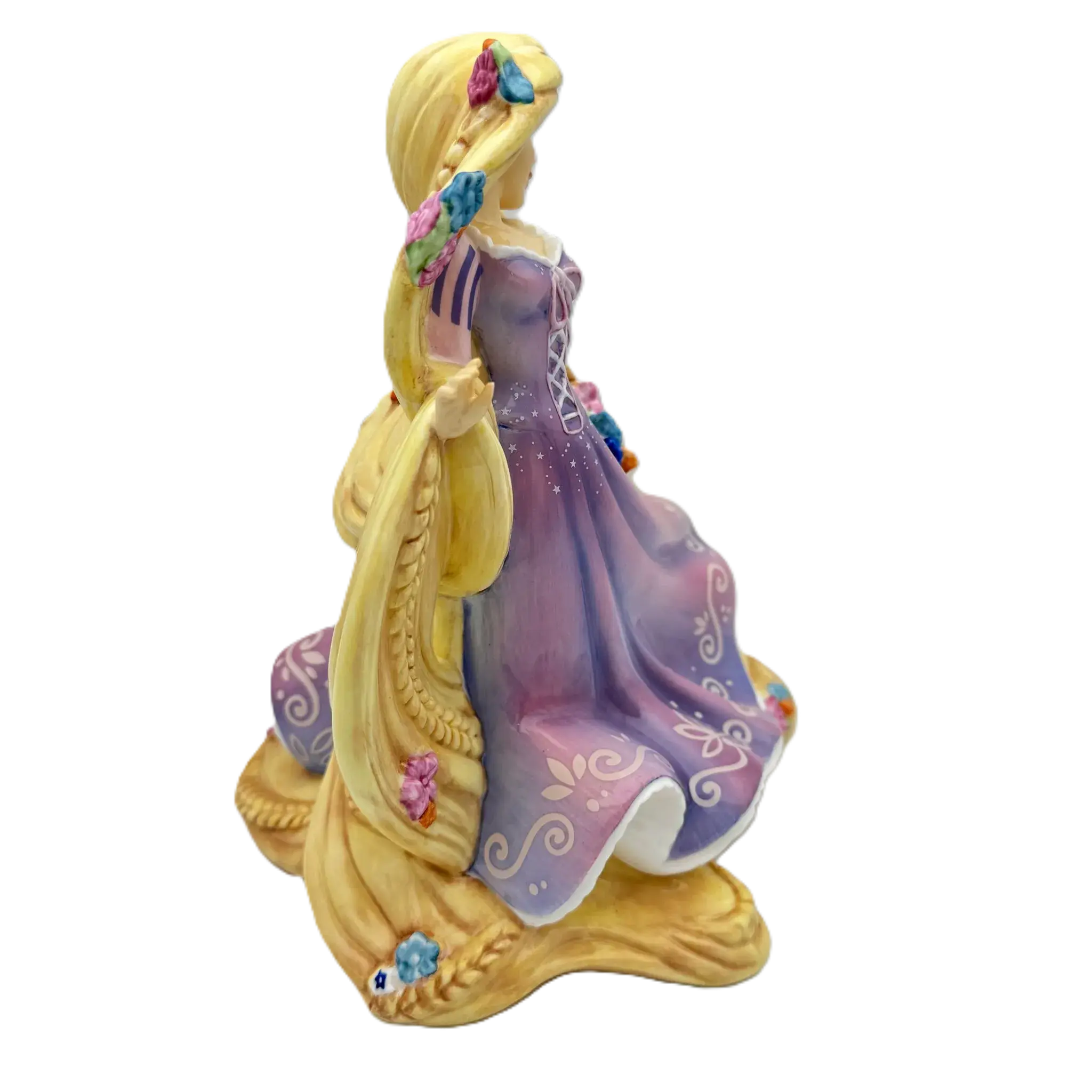 english ladies disney tangled princess rapunzel figurine - Charterwells