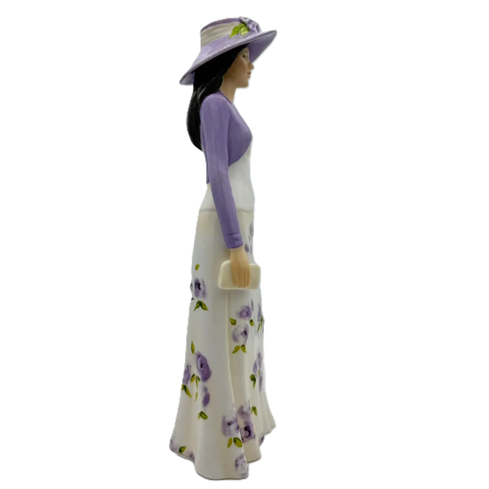 english ladies with pride wedding bride figurine - Charterwells