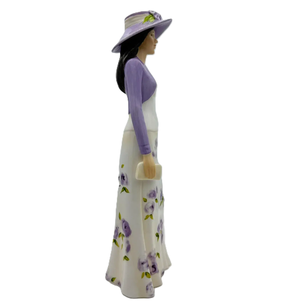 english ladies with pride wedding bride figurine - Charterwells
