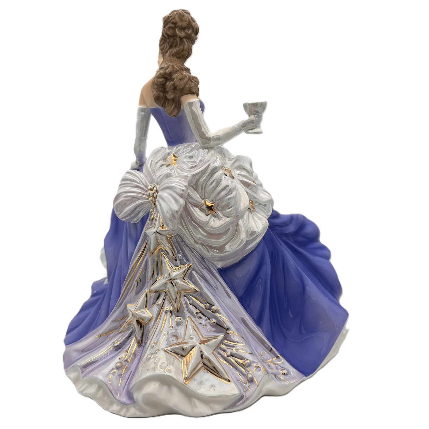 English Ladies Congratulations Sapphire Figurine