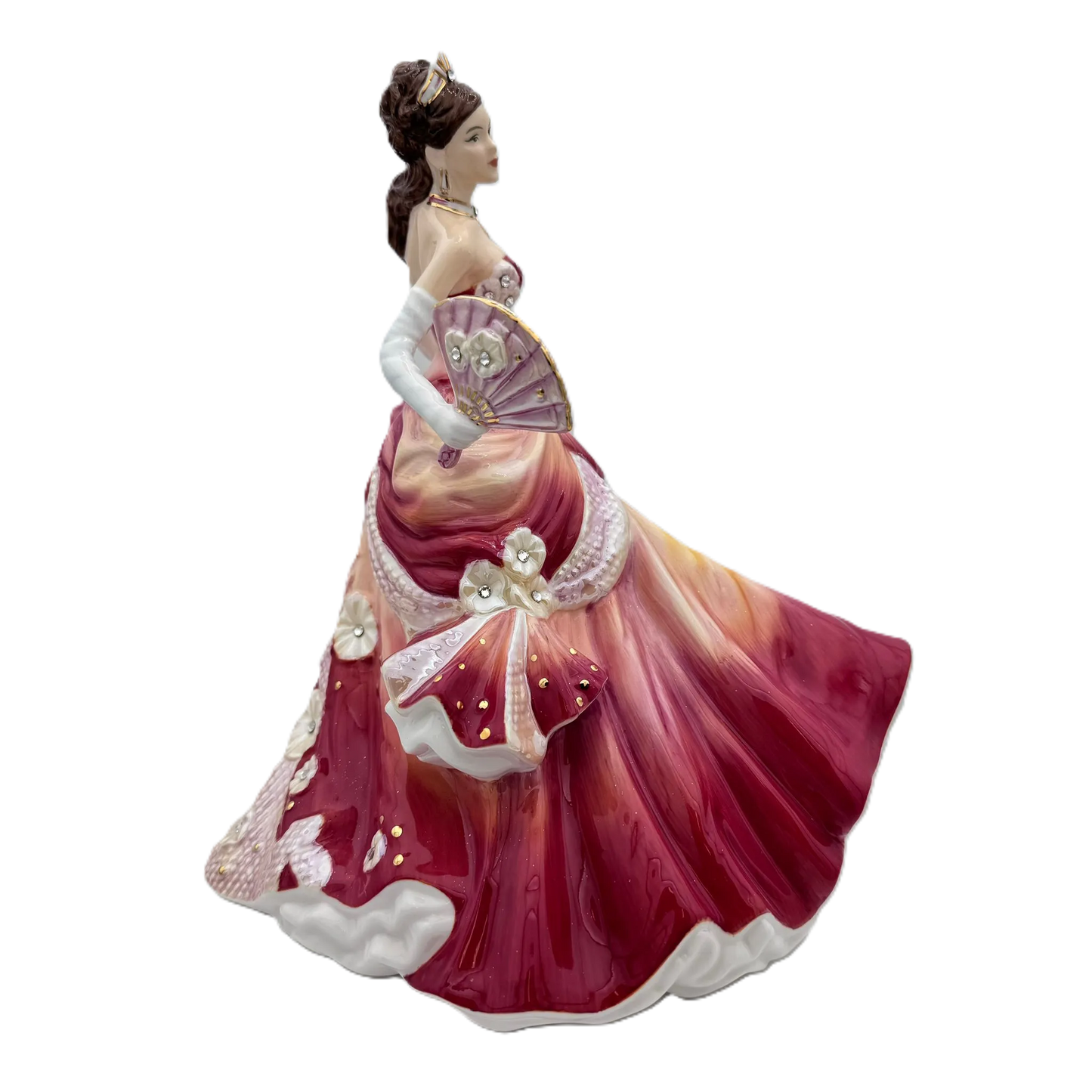 English Ladies Sunset Romance Figurine