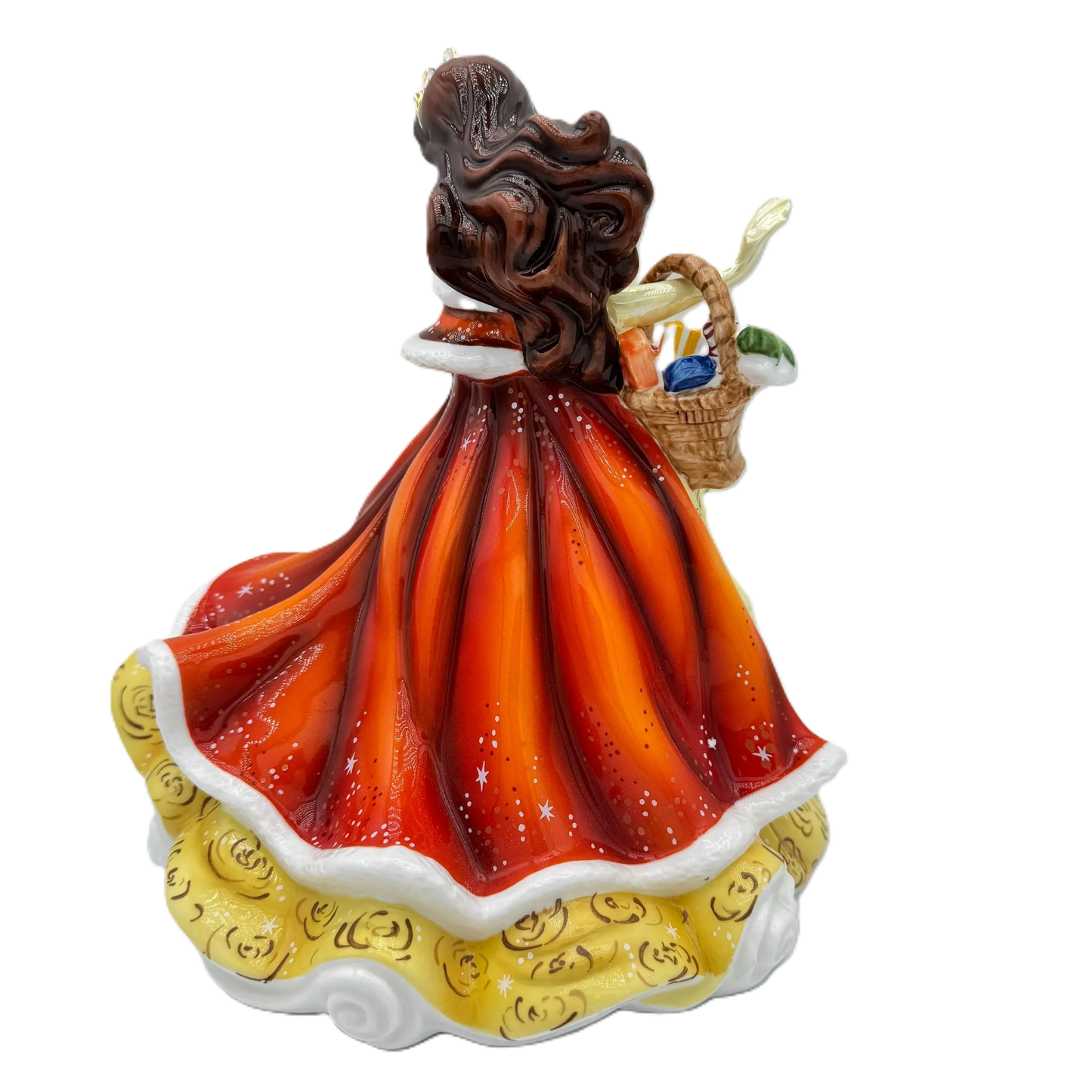 English Ladies Disney Beauty & the Beast Princess Winter Belle Figurine