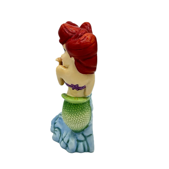 english ladies disney little mermaid princess ariel flatback figurine - Charterwells