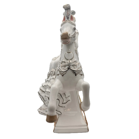 english ladies carousel bride figurine blonde - Charterwells