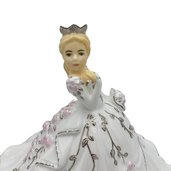 english ladies thelma madine mini gypsy rose bride figurine blonde - Charterwells