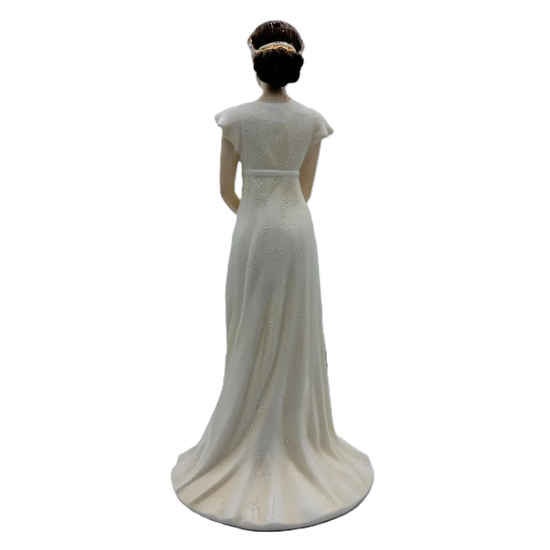 english ladies from this day forwards wedding bride figurine - Charterwells