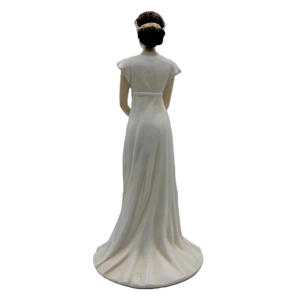 english ladies from this day forwards wedding bride figurine - Charterwells