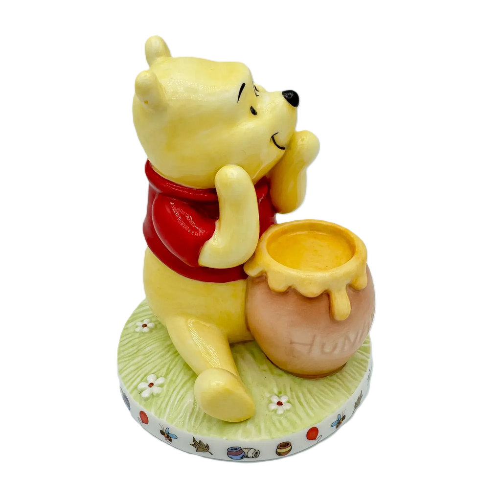english ladies disney winnie the pooh time for something sweet figurine - Charterwells