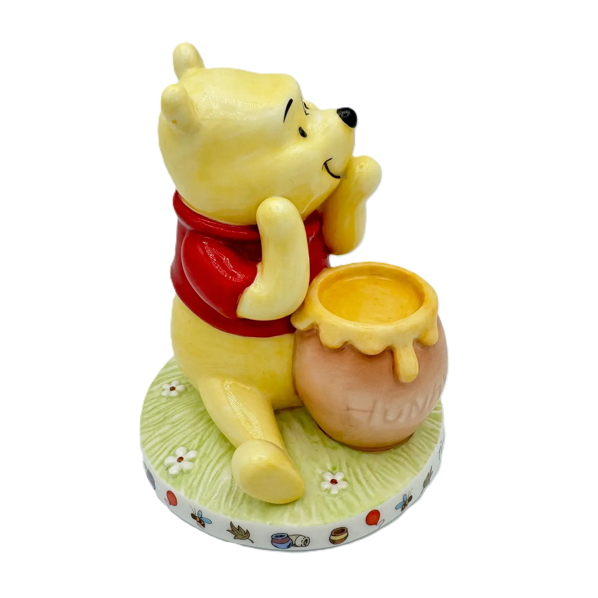 english ladies disney winnie the pooh time for something sweet figurine - Charterwells