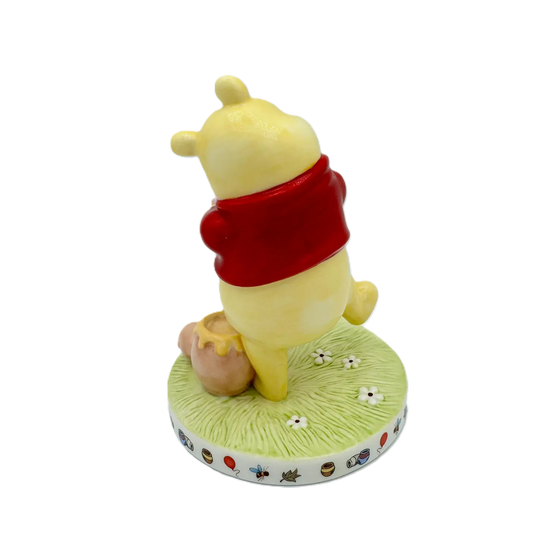 english ladies disney winnie the pooh a hug is always the right size figurine - Charterwells