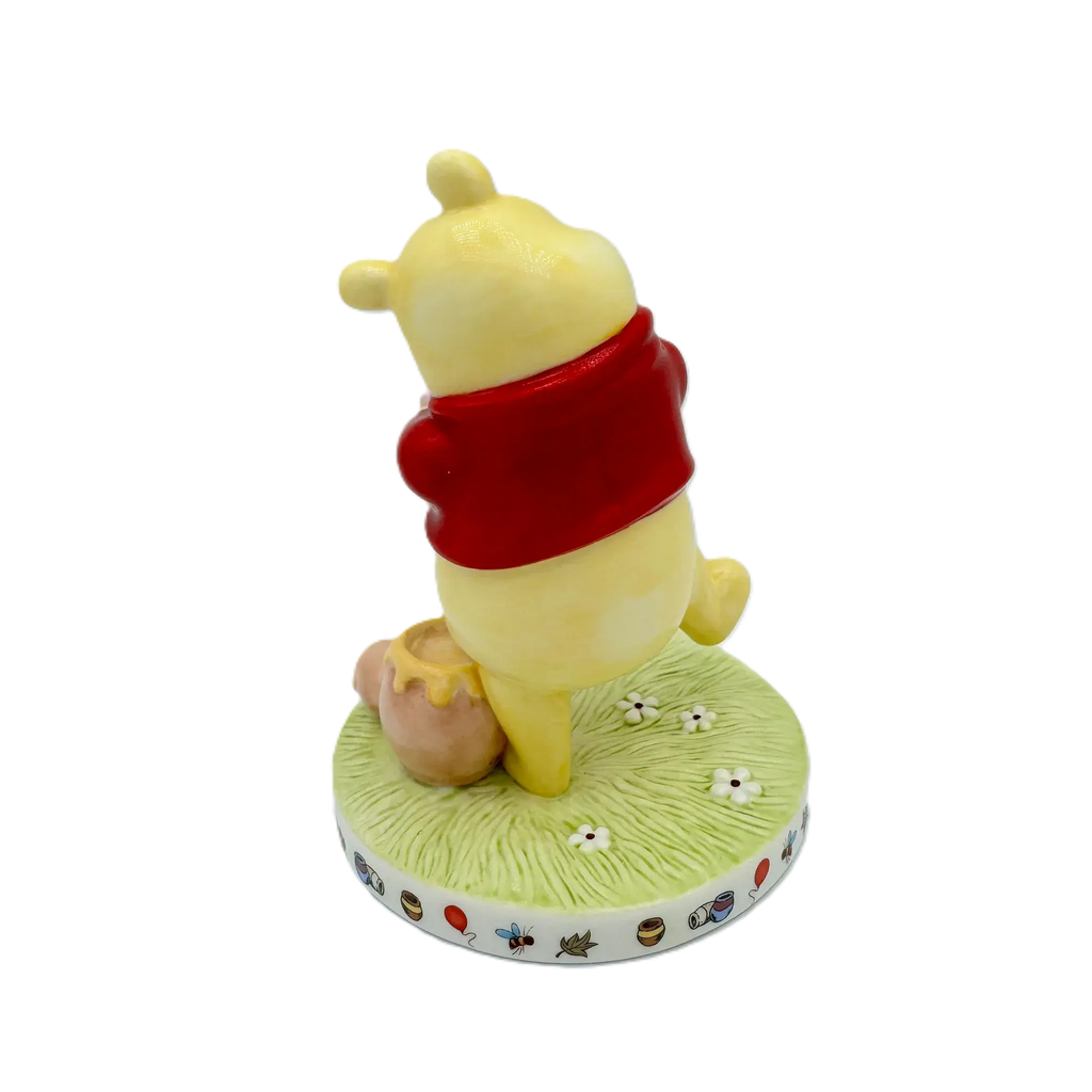 english ladies disney winnie the pooh a hug is always the right size figurine - Charterwells